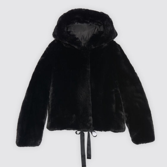 SANDRO ✨NWOT✨ Faux Fur Jacket 😎 - Picture 4 of 10